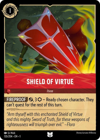 Shield of Virtue (135) (1) - Disney Lorcana Single