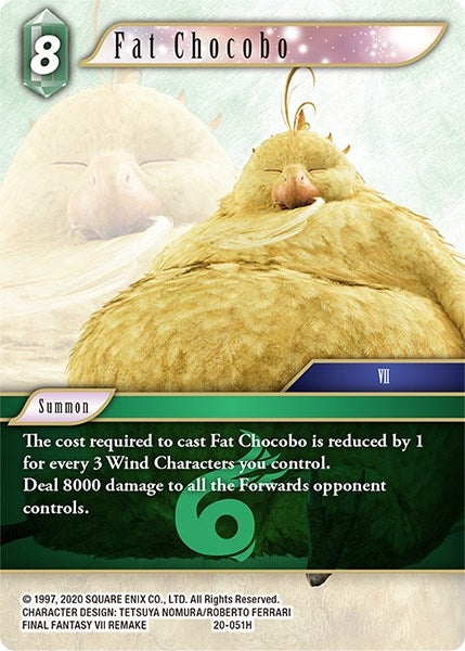 Fat Chocobo (20) [20] - Final Fantasy TCG Single