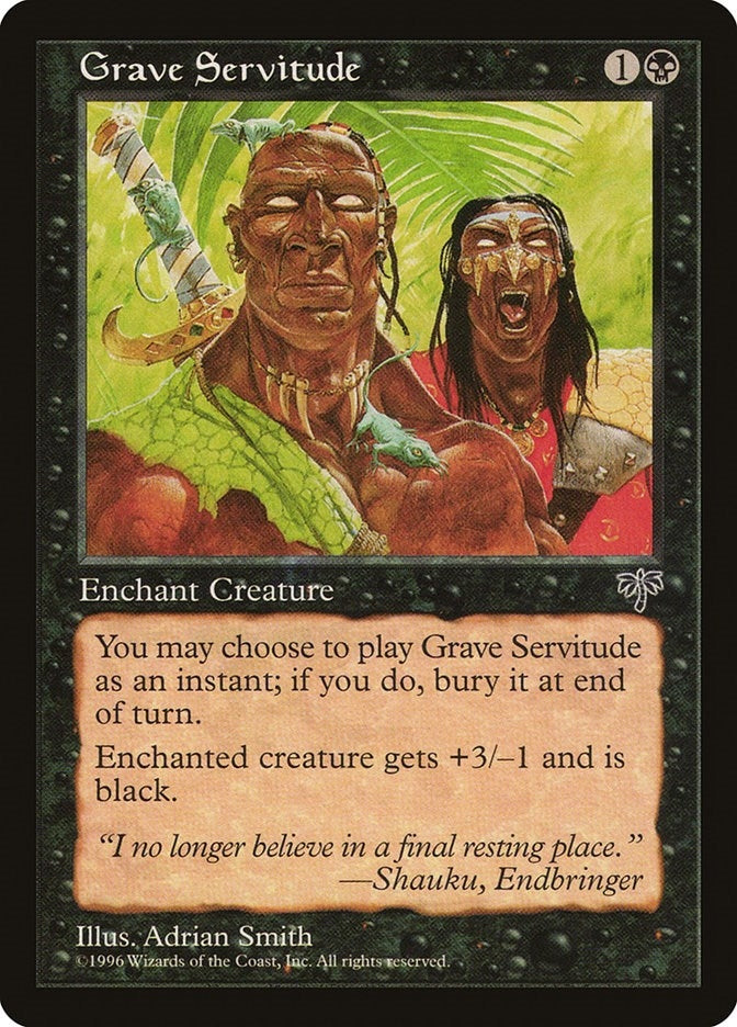 Grave Servitude [MIR] - MTG Single