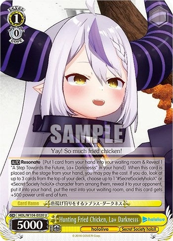 Hunting Fried Chicken La + Darknesss (104020) [HOL] - Weiss Schwarz Single