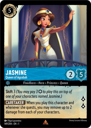 Jasmine - Queen of Agrabah (149) (1) - Disney Lorcana Single