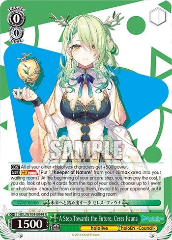 A Step Towards the Future Ceres Fauna (104044) [HOL] - Weiss Schwarz Single