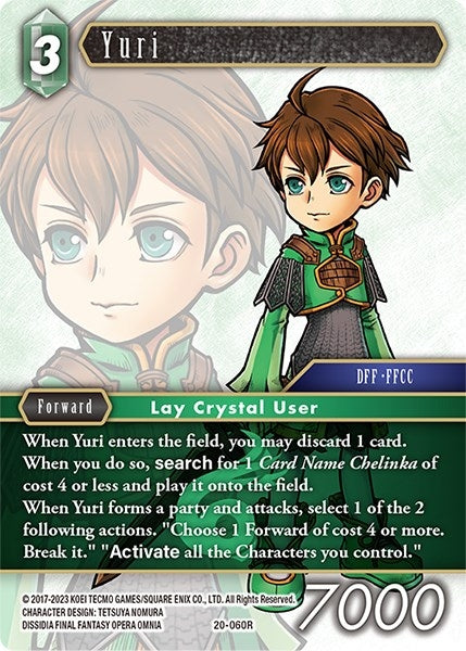 Yuri (20) [20] - Final Fantasy TCG Single