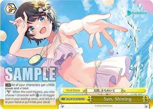 Sun Shining (RRR) (104038) [HOL] - Weiss Schwarz Single