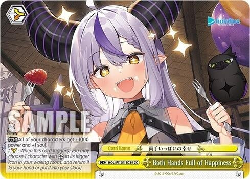 Both Hands Full of Happiness (104039) [HOL] - Weiss Schwarz Single