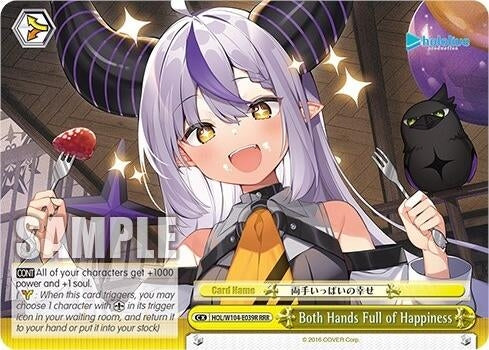 Both Hands Full of Happiness (RRR) (104039) [HOL] - Weiss Schwarz Single