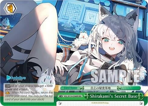 Shirakami’s Secret Base (RRR) (104068) [HOL] - Weiss Schwarz Single