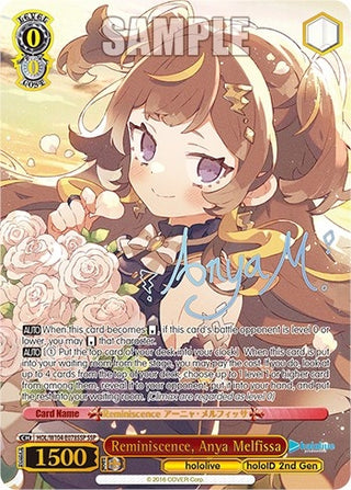 Reminiscence Anya Melfissa (SSP) (104078) [HOL] - Weiss Schwarz Single