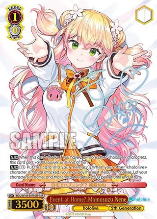 Event at Home? Momosuzu Nene (SSP) (104079) [HOL] - Weiss Schwarz Single