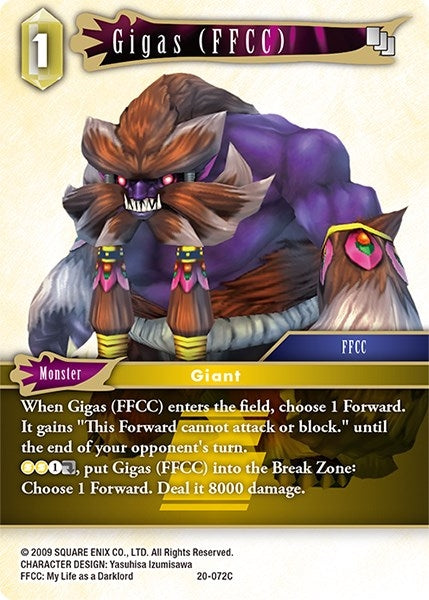 Gigas (FFCC) (20) [20] - Final Fantasy TCG Single