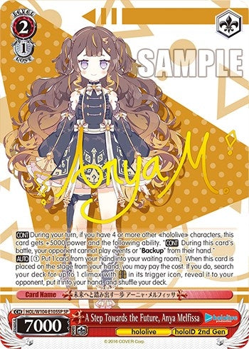A Step Towards the Future Anya Melfissa (SP) (104105) [HOL] - Weiss Schwarz Single