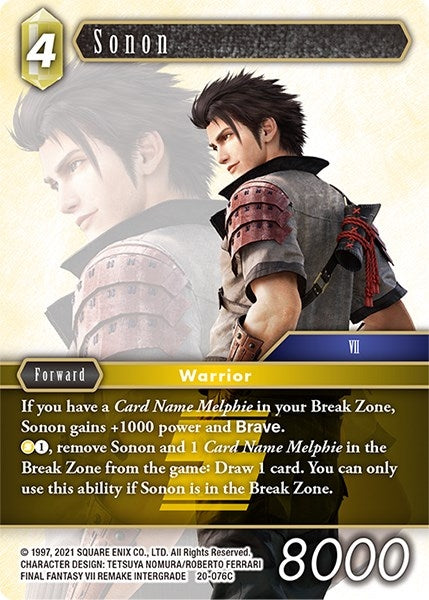 Sonon (20) [20] - Final Fantasy TCG Single