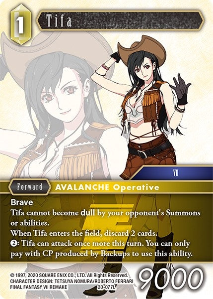 Tifa (077) (20) [20] - Final Fantasy TCG Single