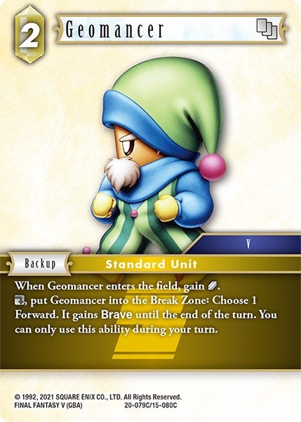 Geomancer (20) [20] - Final Fantasy TCG Single