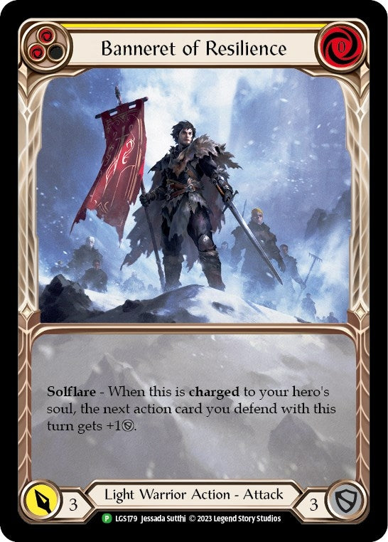 Banneret of Resilience - LGS179 (179) [PR] - Flesh and Blood TCG Single