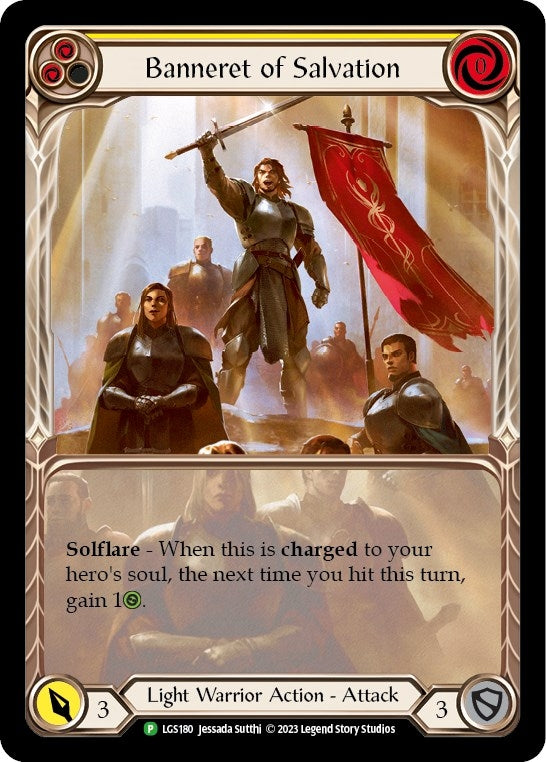 Banneret of Salvation - LGS180 (180) [PR] - Flesh and Blood TCG Single