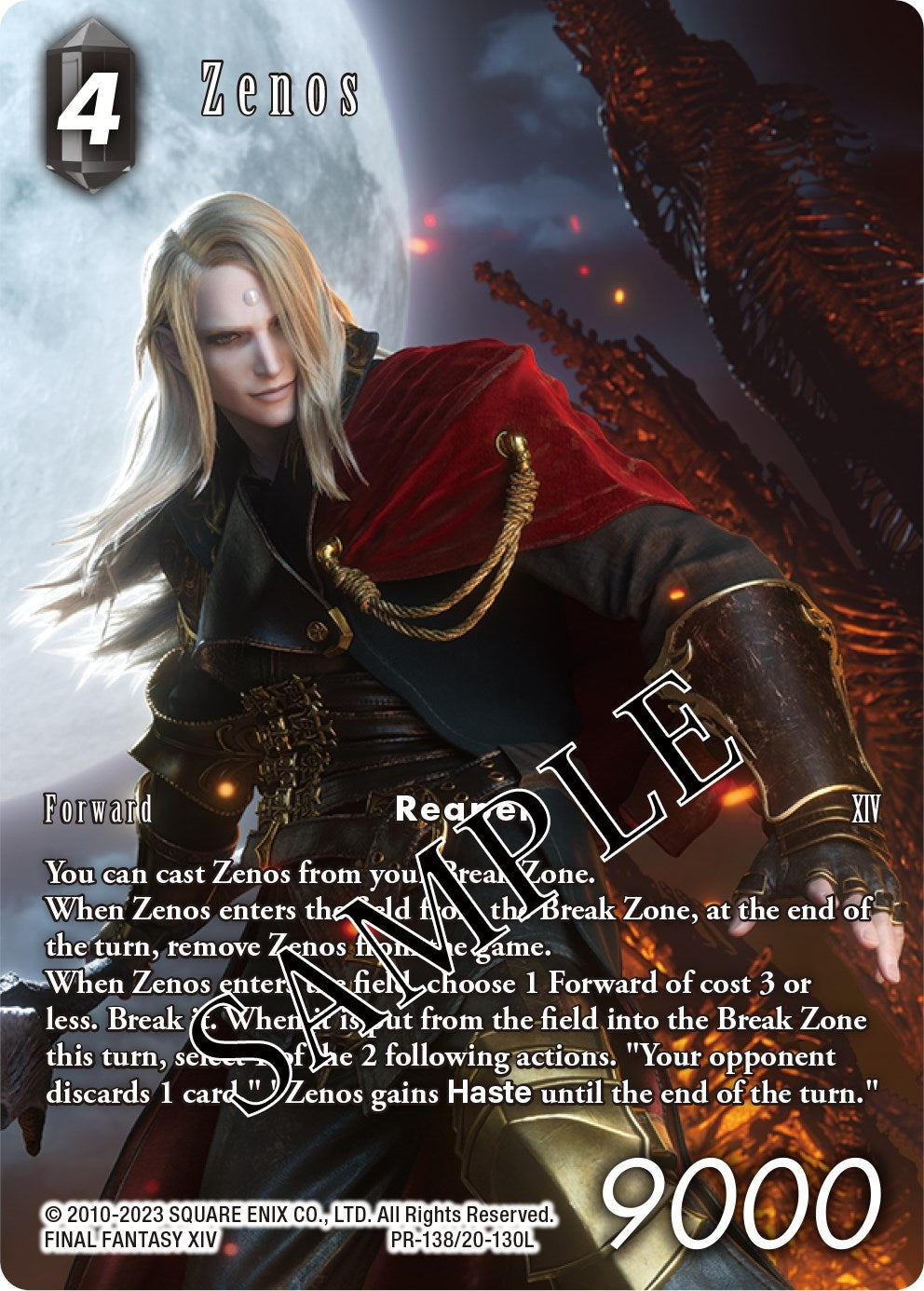 Zenos (13820130) [PR] - Final Fantasy TCG Single