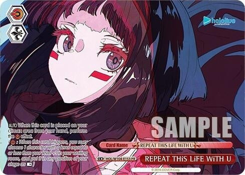REPEAT THiS LiFE WiTH U (PR) (104153) [HOL] - Weiss Schwarz Single