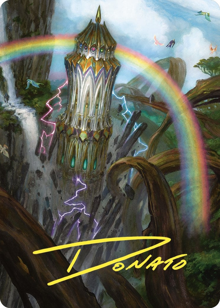 Command Tower Art Card (Gold-Stamped Signature) (47) [ASCMM] - MTG Single