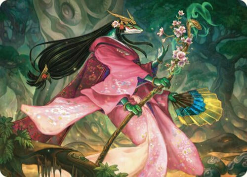 Sakiko Mother of Summer Art Card (24) [ASCMM] - MTG Single