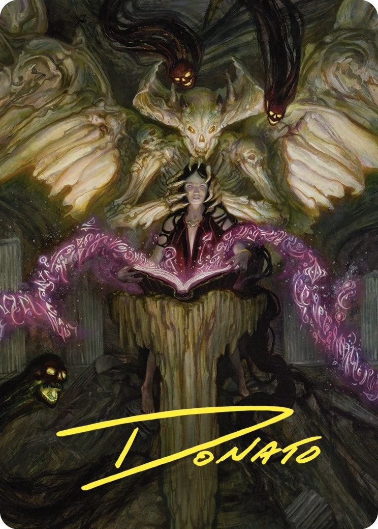 Demonic Tutor Art Card (Gold-Stamped Signature) (64) [ASCMM] - MTG Single