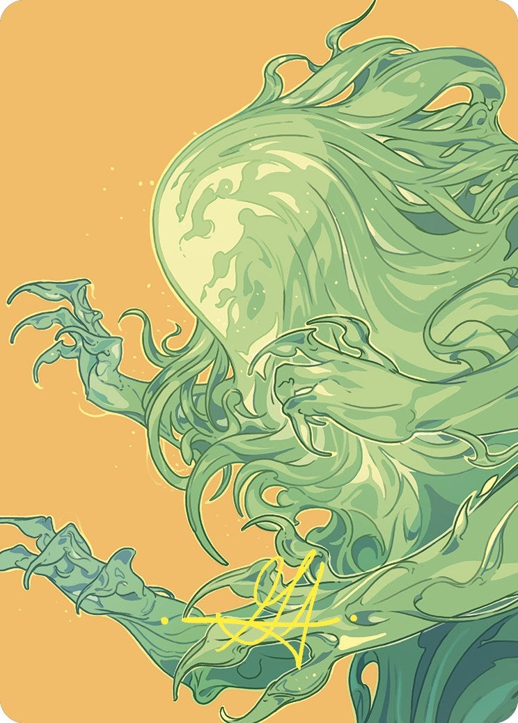 Omnath Locus of Mana Art Card (Gold-Stamped Signature) (57) [ASCMM] - MTG Single
