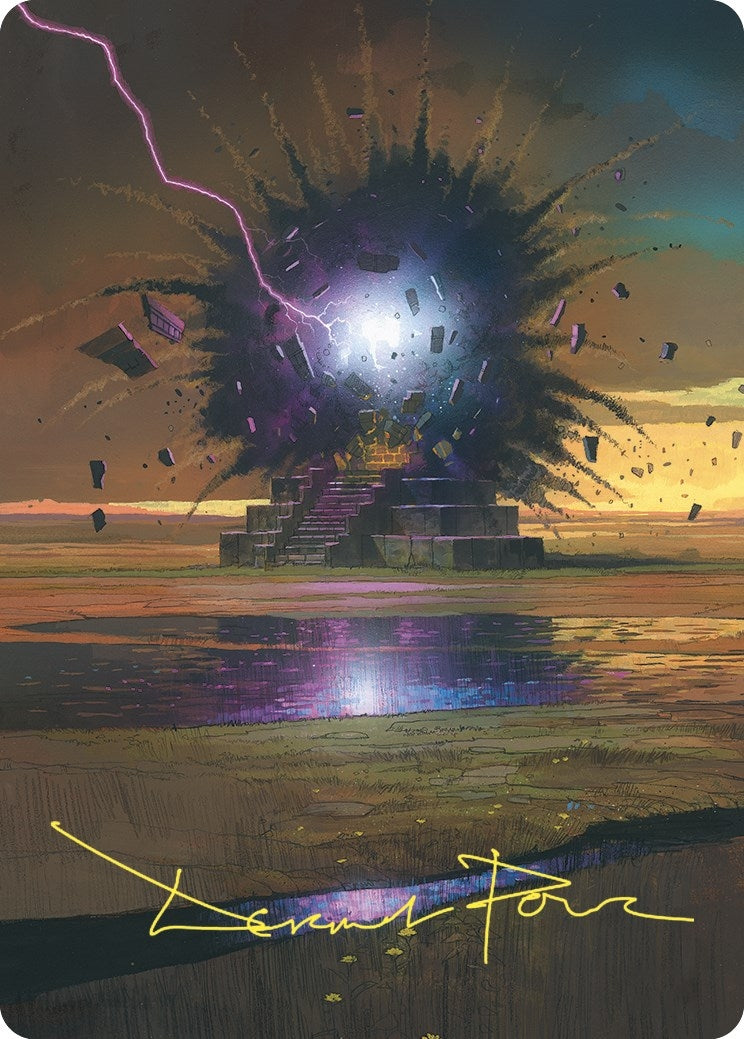 Return to Dust Art Card (Gold-Stamped Signature) (34) [ASCMM] - MTG Single