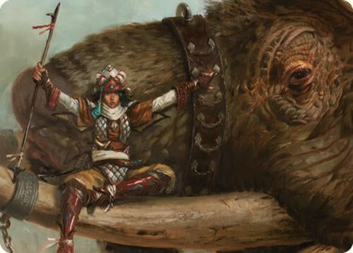 Tuskguard Captain Art Card (16) [ASCMM] - MTG Single