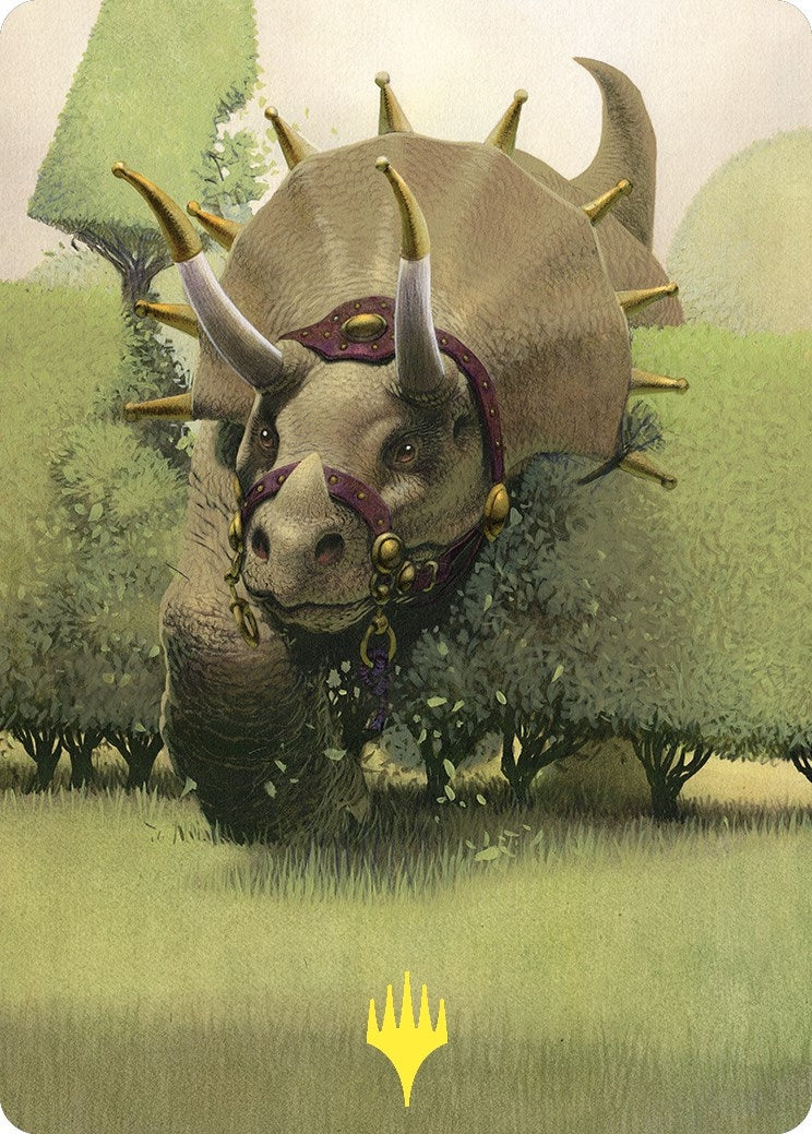 Regal Behemoth Art Card (Gold-Stamped) (43) [ASCMM] - MTG Single