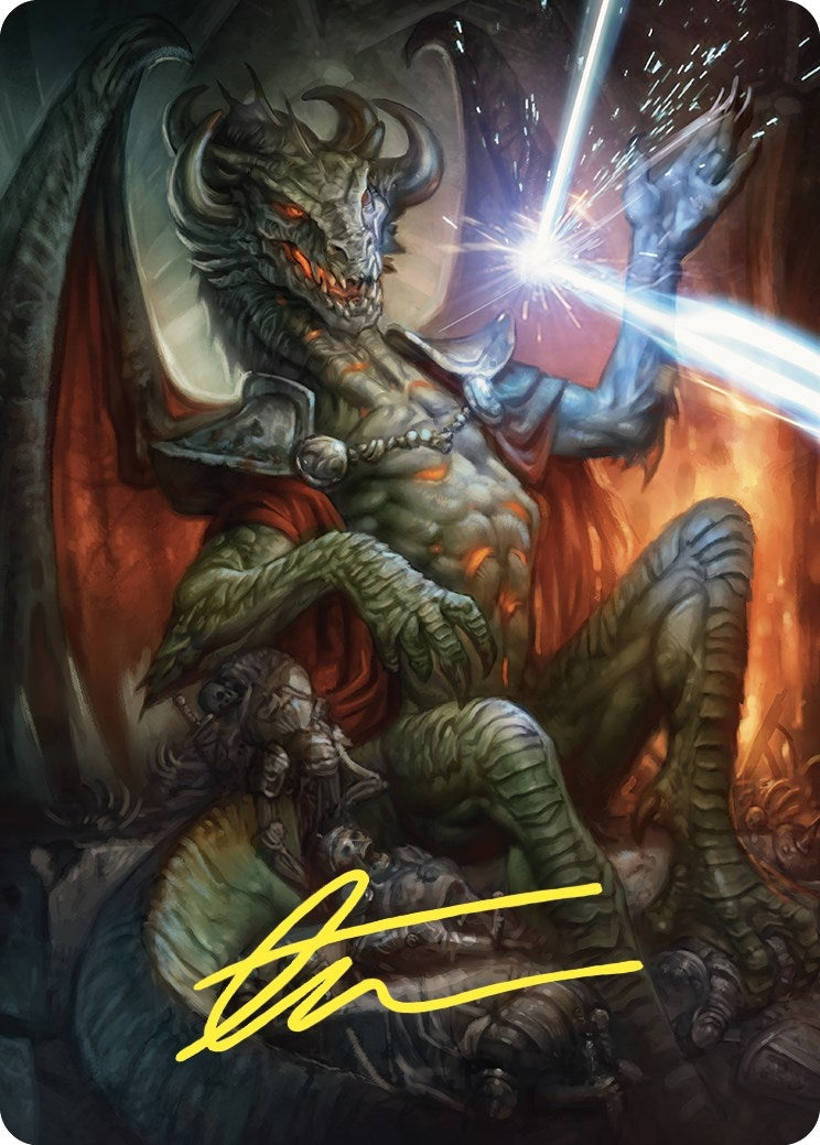 Deflecting Swat Art Card (Gold-Stamped Signature) (66) [ASCMM] - MTG Single