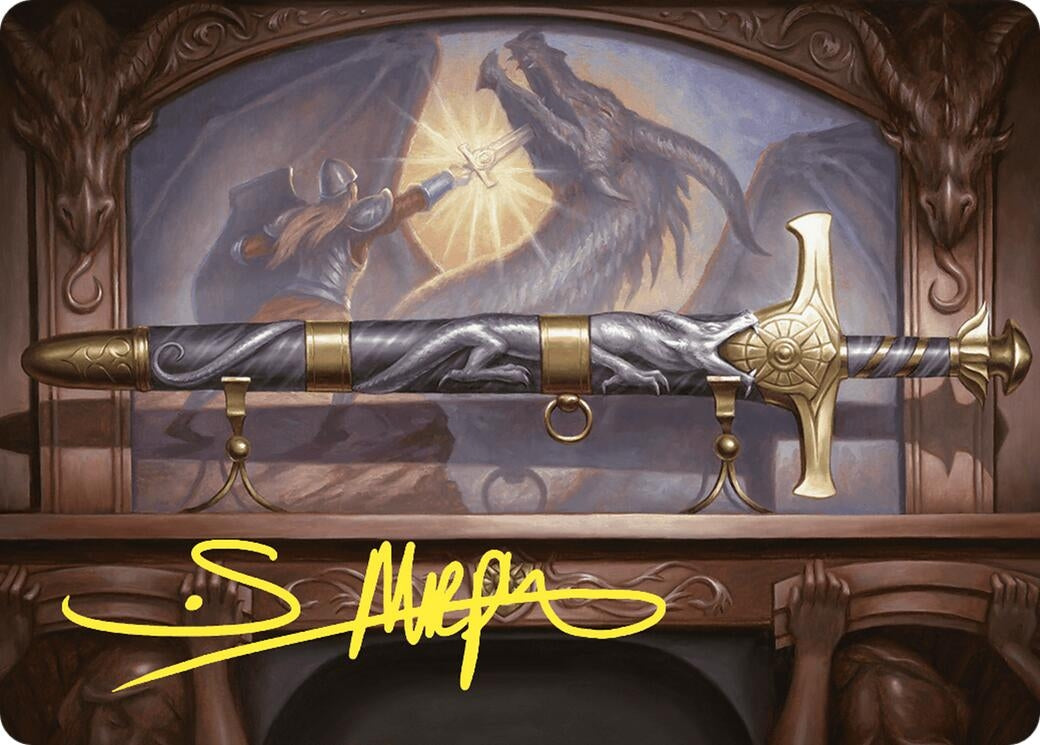 Ancestral Blade Art Card (Gold-Stamped Signature) (1) [ASCMM] - MTG Single
