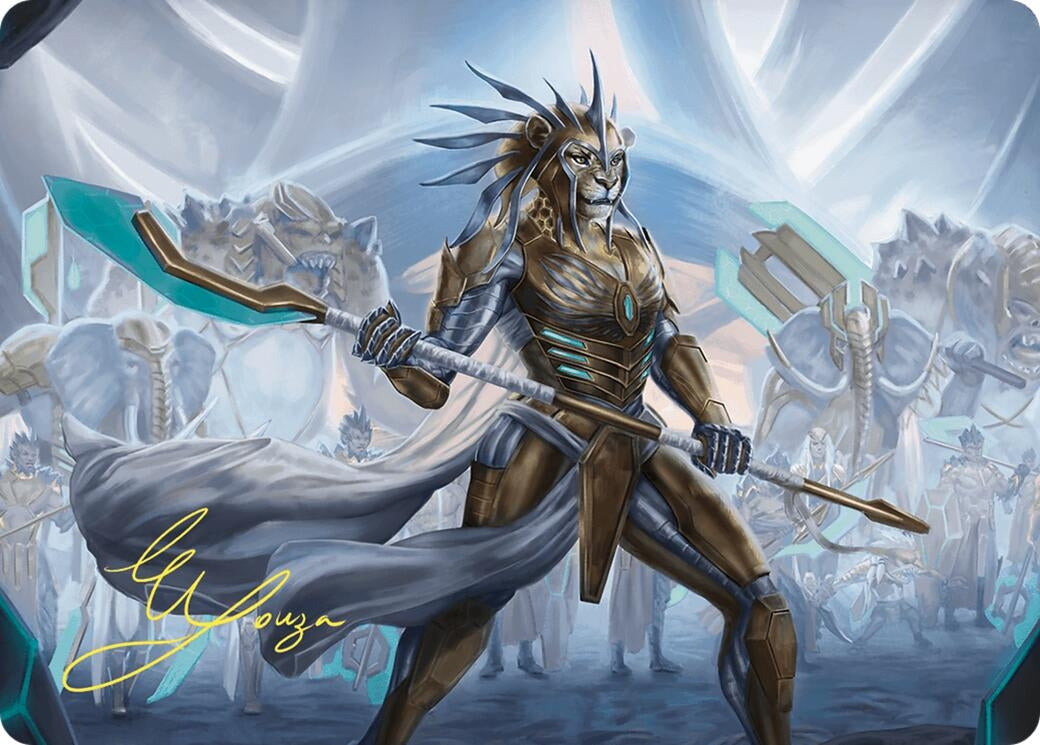 Kemba Kha Regent Art Card (Gold-Stamped Signature) (2) [ASCMM] - MTG Single