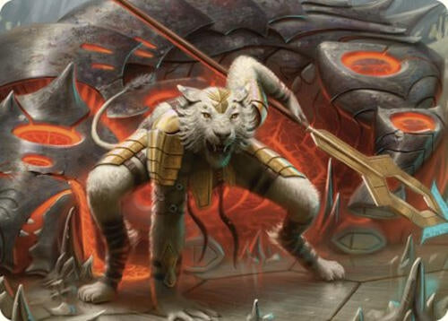 Sunspear Shikari Art Card (4) [ASCMM] - MTG Single
