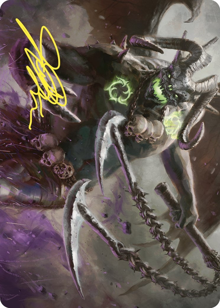 Archfiend of Despair Art Card (Gold-Stamped Signature) (12) [ASCMM] - MTG Single
