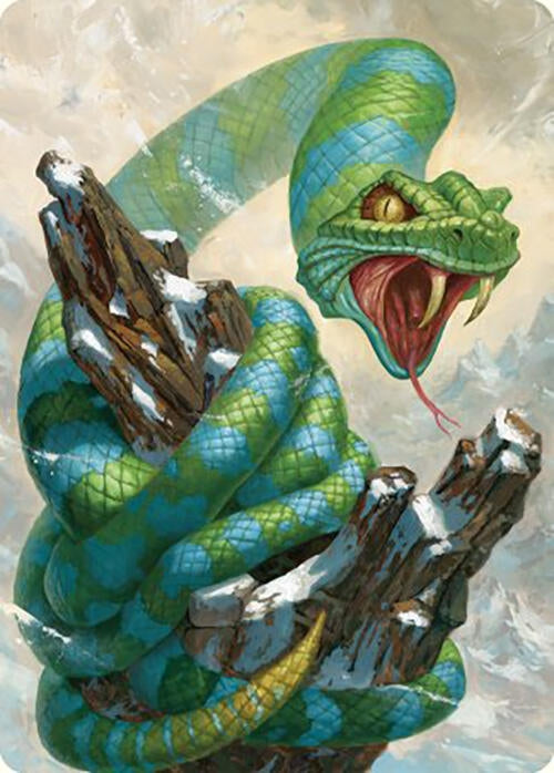 Ohran Frostfang Art Card (42) [ASCMM] - MTG Single