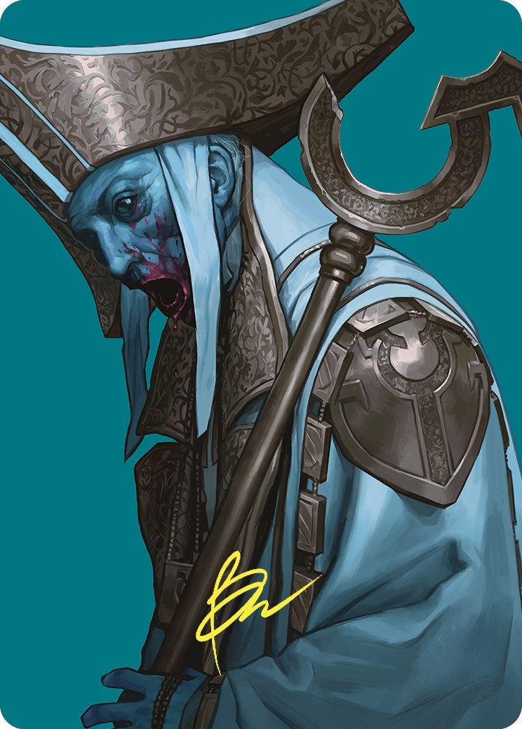 Mikaeus the Unhallowed Art Card (Gold-Stamped Signature) (54) [ASCMM] - MTG Single