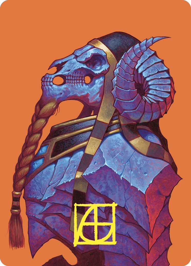 Neheb the Eternal Art Card (Gold-Stamped Signature) (55) [ASCMM] - MTG Single