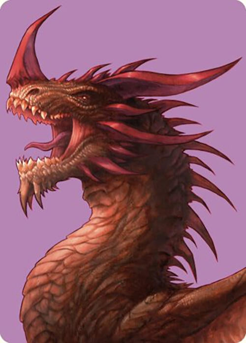 The Ur-Dragon Art Card (61) [ASCMM] - MTG Single