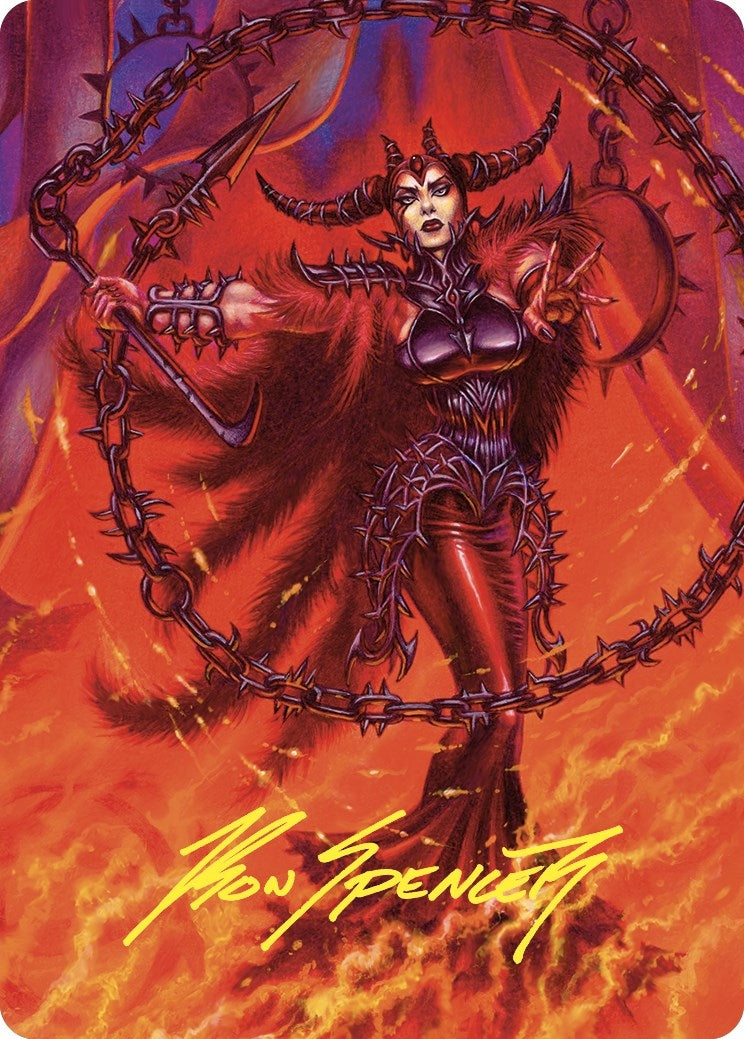 Deadly Rollick Art Card (Gold-Stamped Signature) (63) [ASCMM] - MTG Single