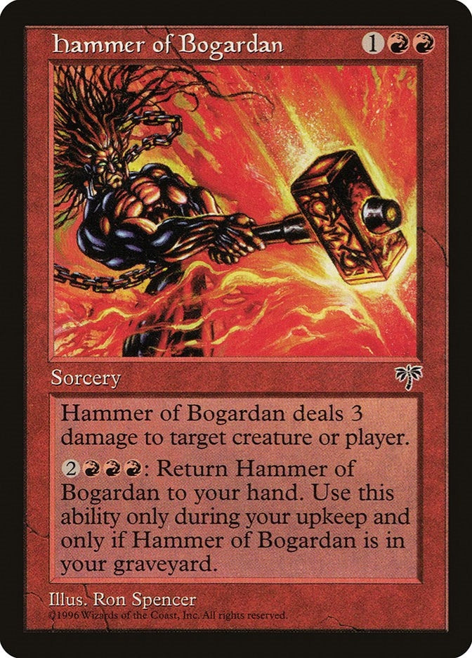 Hammer of Bogardan [MIR] - MTG Single