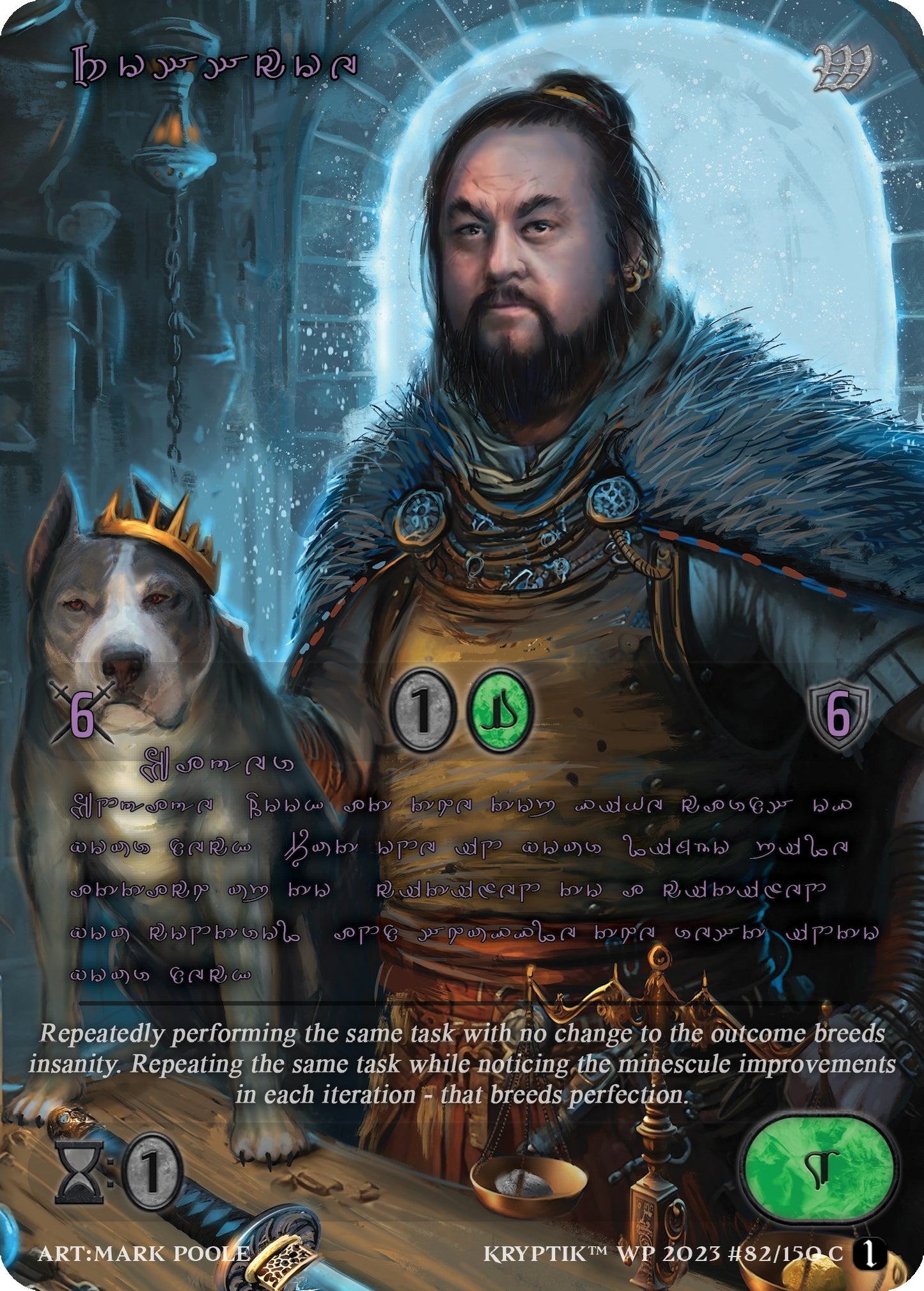 Rosscoe (Purple Kryptik Language) (82) - Kryptik TCG Single