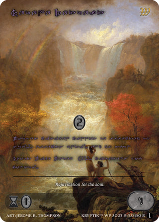 Serene Retreat (Purple Kryptik Language) (132) - Kryptik TCG Single