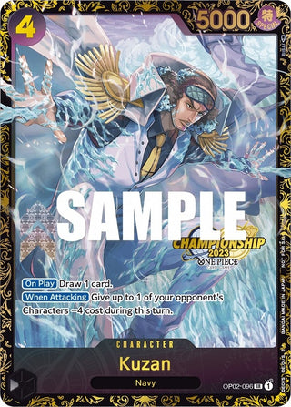 Kuzan (Championship 2023) (2096) (OP-PR) - One Piece Card Game Single