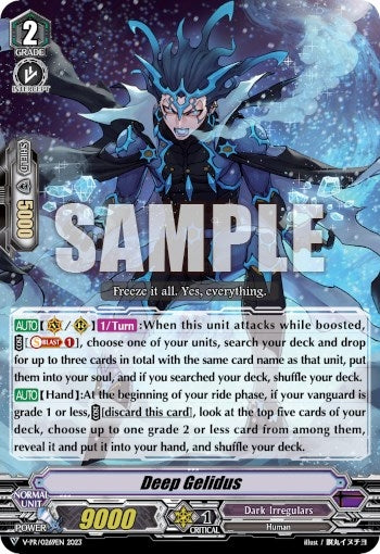 Deep Gelidus (2692023) [VPR] - Cardfight Vanguard Single