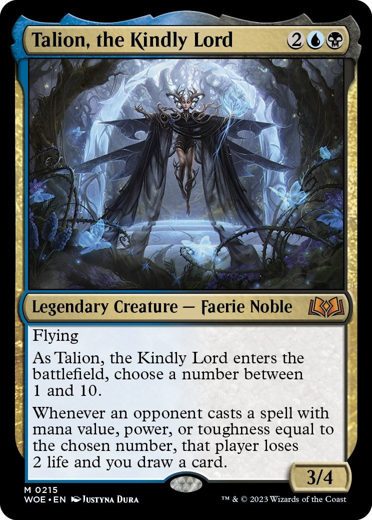 Talion the Kindly Lord (215) [WOE] - MTG Single