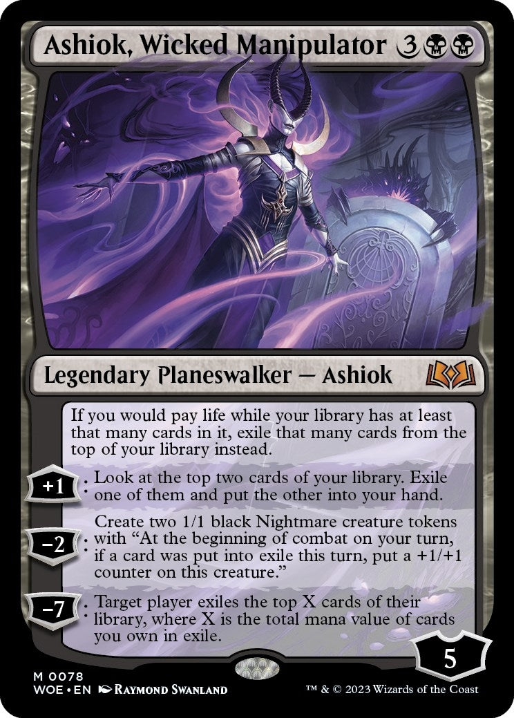 Ashiok Wicked Manipulator (78) [WOE] - MTG Single