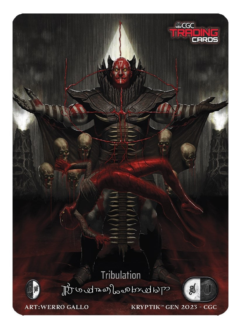 Full Art Tribulation (114) - Kryptik TCG Single