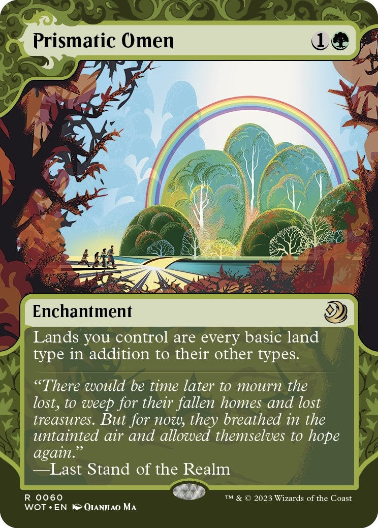 Prismatic Omen (60) [WOT] - MTG Single