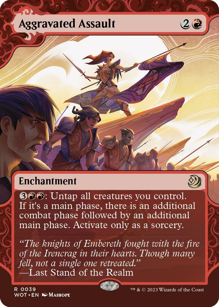 Aggravated Assault (39) [WOT] - MTG Single