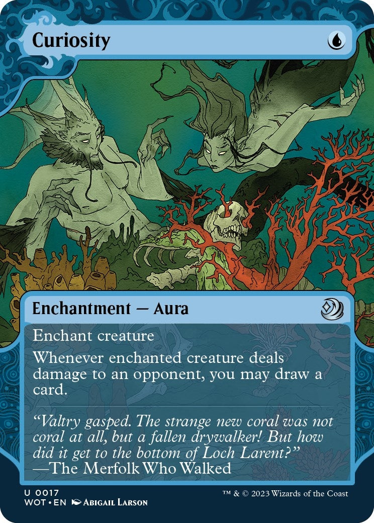 Curiosity (17) [WOT] - MTG Single